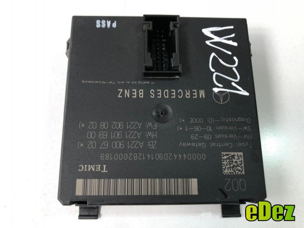 Modul control gateway Mercedes S-Class (2005-2009)