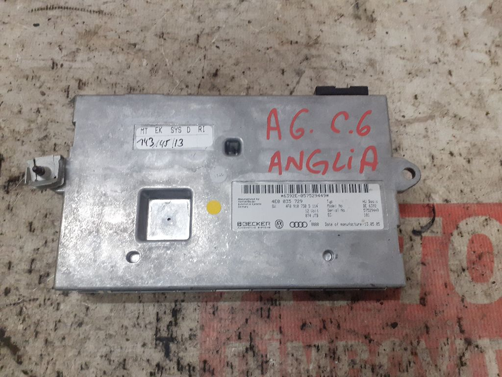 MODUL CONTROL (INTERFATA) MMI AUDI A6 C6 2006 OEM: