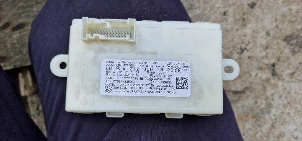 Modul Control Keyless Go CLA C117 cod A2