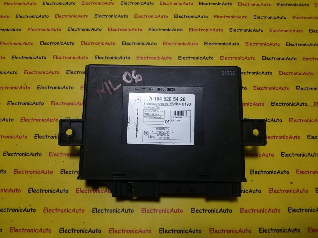 Modul Control Keyless GO Mercedes ML GL M Klasse A1648205426