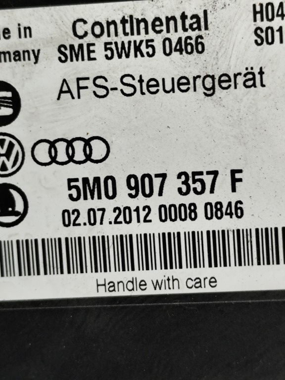 Modul control lumini 5M0907357F VW VW Ph