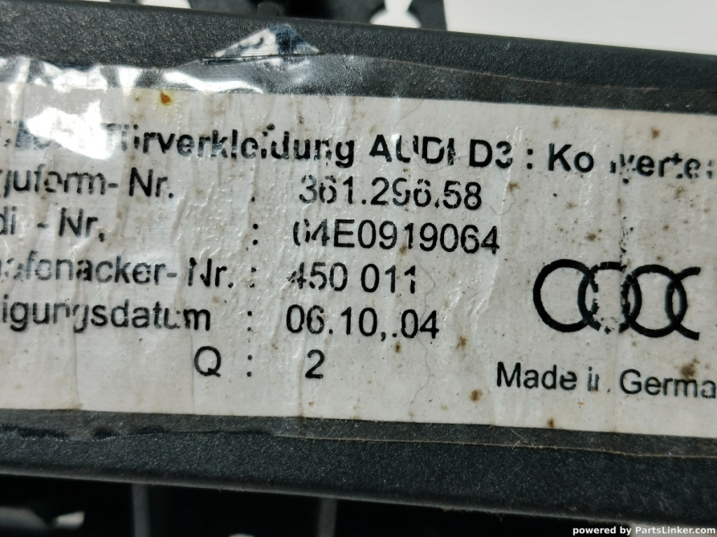 Modul control lumini Audi A8 D3 2006 ASB
