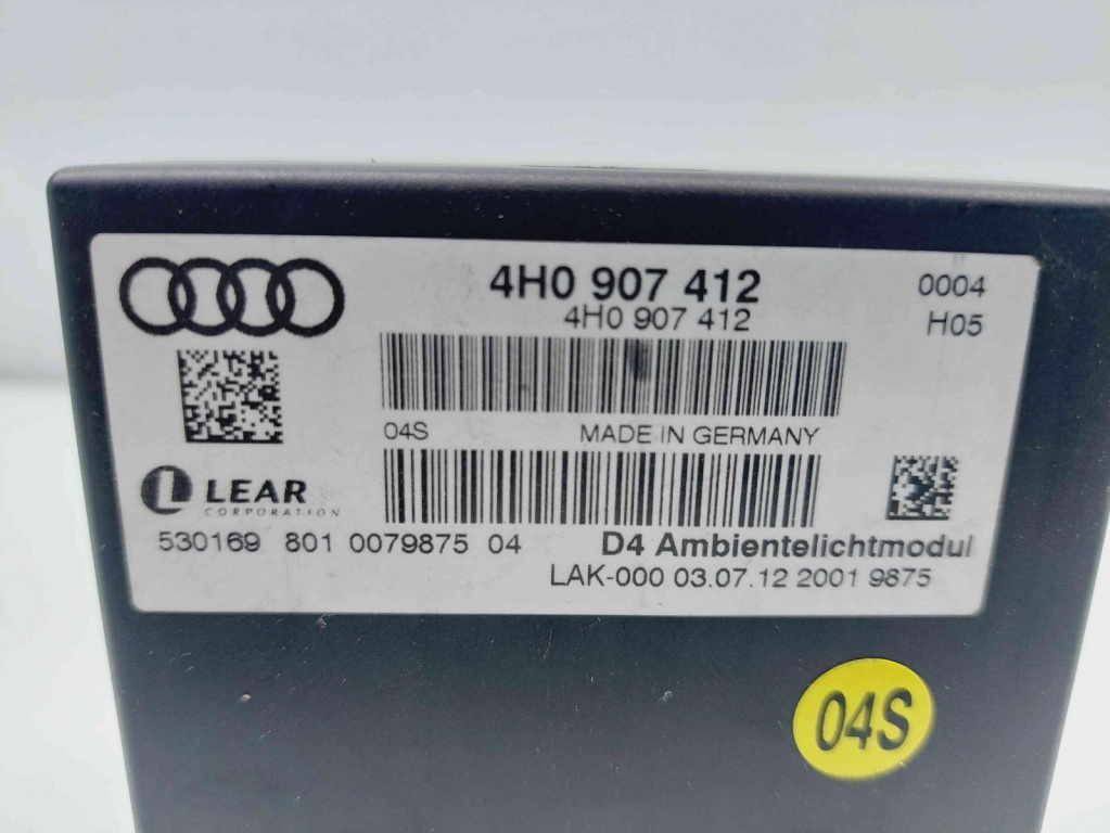 Modul control lumini Audi A8 D4 (4H2, 4H