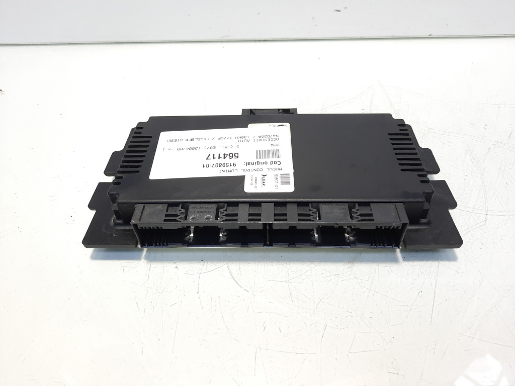 Modul control lumini, cod 9159807-01, Bmw 1 (E81, 