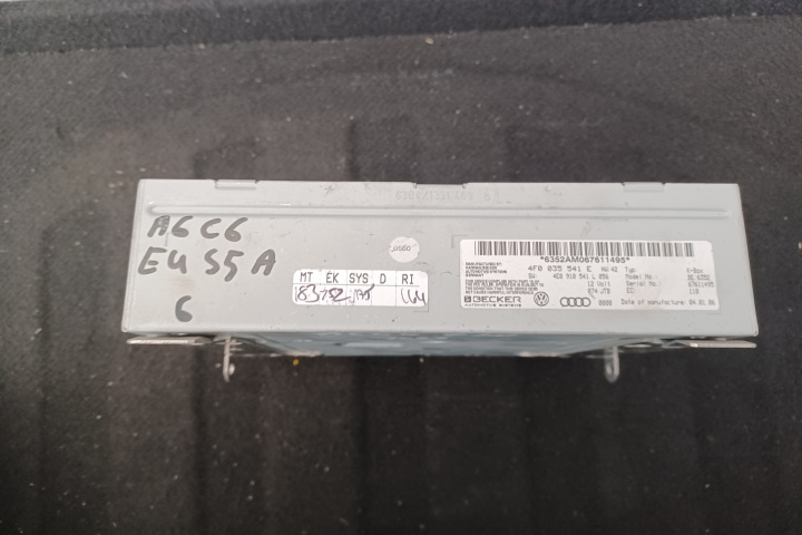 Modul control radio 4F0035541E 4E0910541L 4F0035541E 4E0910541L Audi A6 4B/C5 [1997 - 2001] wagon 5-usi 2.5 TDI tiptronic (150 hp)