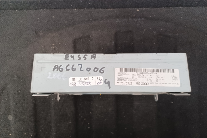 Modul control radio 4F0035541E 4E0910541L 4F0035541E 4E0910541L Audi A6 4G/C7 [2010 - 2014] Avant wagon 5-usi 2.0 TDI MT (136 hp)