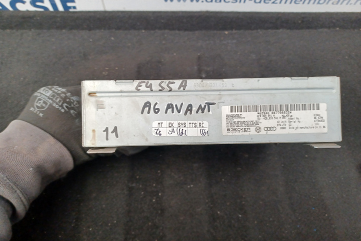Modul control radio 4F0035541H 4E0910541M 4F0035541H 4E0910541M Audi A6 4F/C6 [2004 - 2008] Sedan 2.7 TDI MT quattro (180 hp)