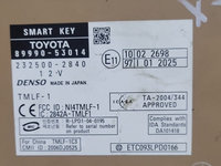 Modul Control Smart Key Lexus IS 220d COD: 8999053040, 2325002840