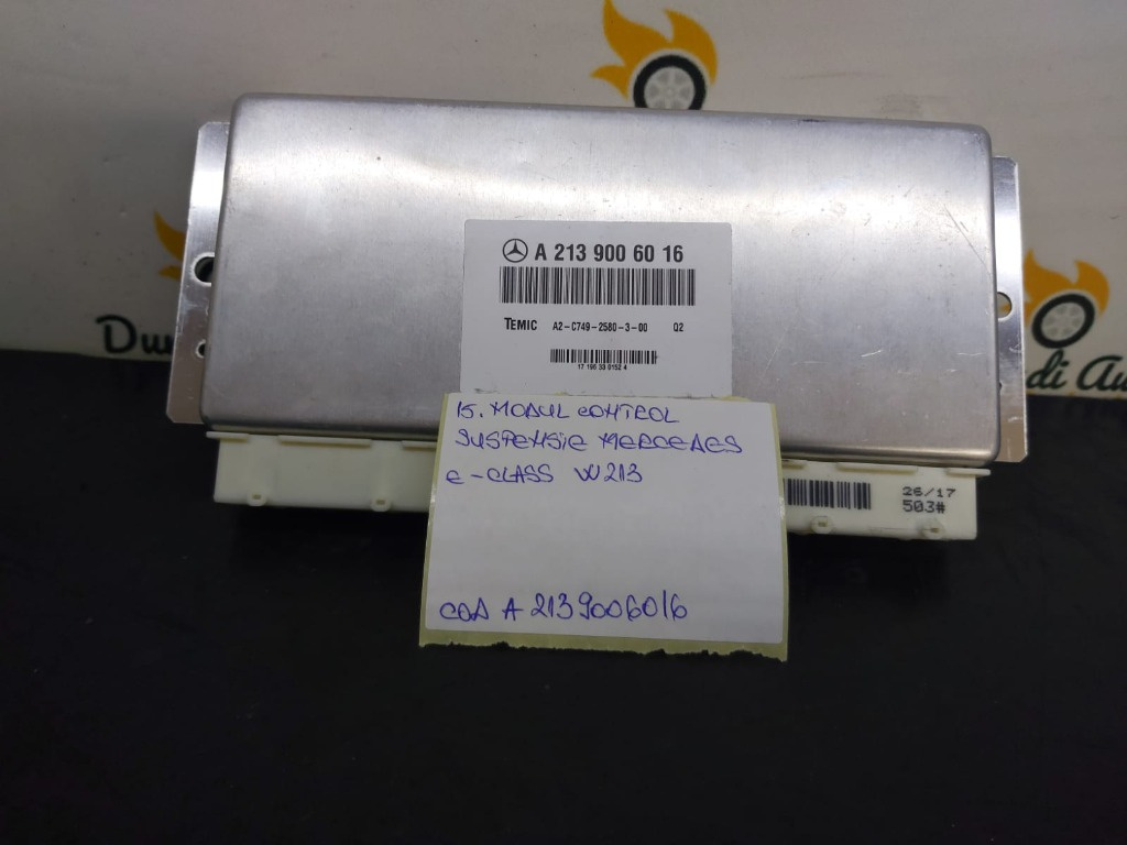 Modul control suspensie MERCEDES E-CLASS W213 Cod A2139006016