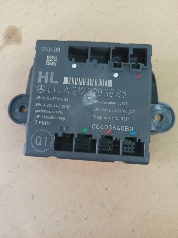 Modul control usa dreapta spate E-Class W212 A2128203885