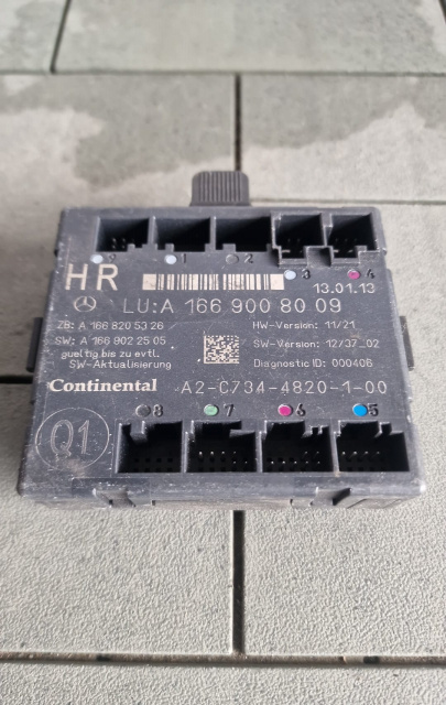 Modul control usa spate dreapta Cod: A16