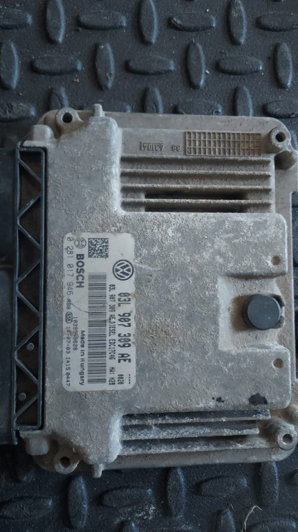 Modul ECU Calculator Motor ECU 03L907309AE, 0281017946, VW Golf 6 (5K1), 2.0 TDI, CFFB