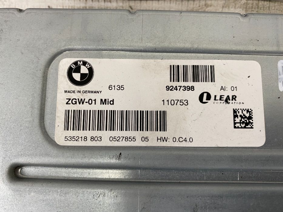 Modul,ECU,calculator ZGW gateway BMW ser