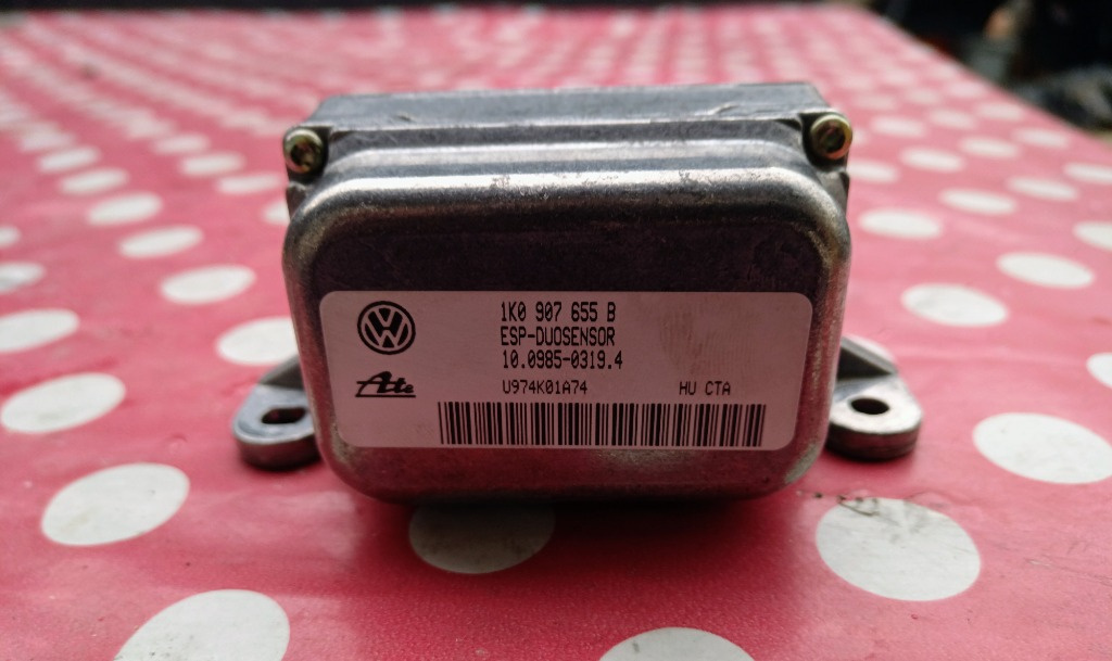 Modul ESP cod original 1K0907655B, compatibil Vw Golf 5, Golf Plus, Touran, Eos, Skoda Octavia, Seat Toledo 3,