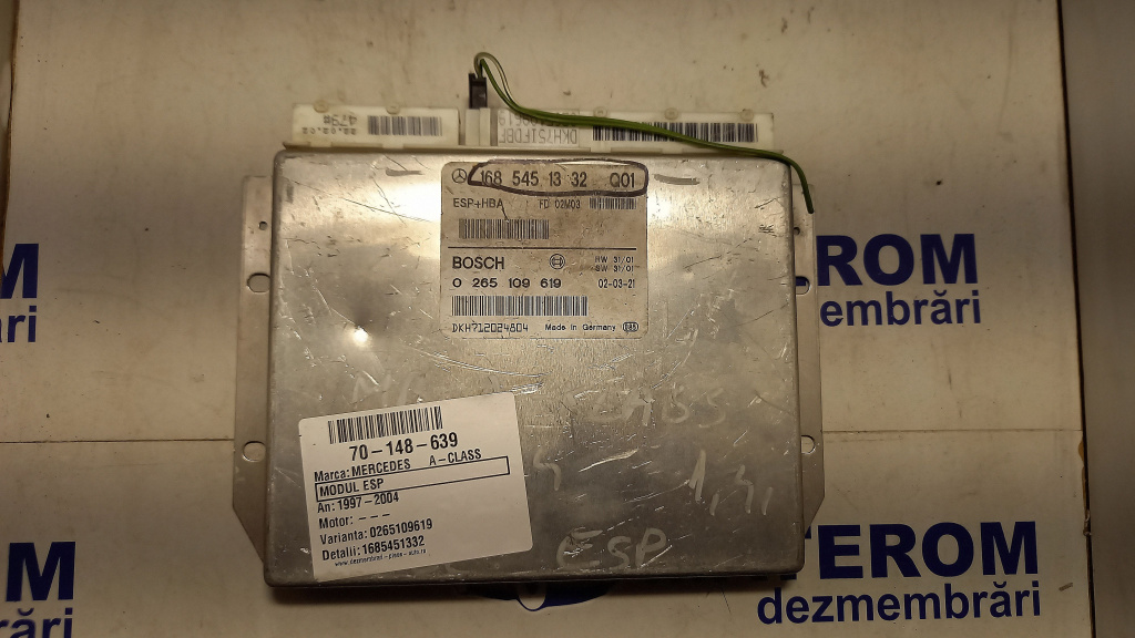MODUL ESP MERCEDES A-CLASS A-CLASS - - (1997 2004)