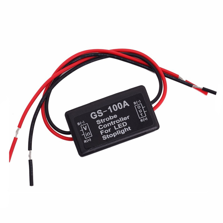 Modul flash strobo LED Frana 12-24V Cod: GS-100A