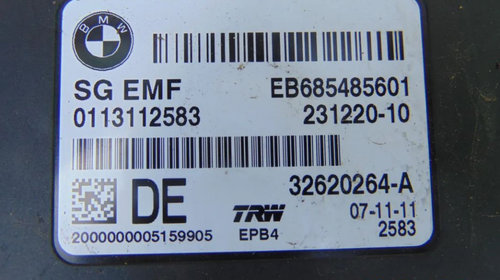 Modul frana mana BMW f10 f11 modul control dezmembrez bmw f10 f11