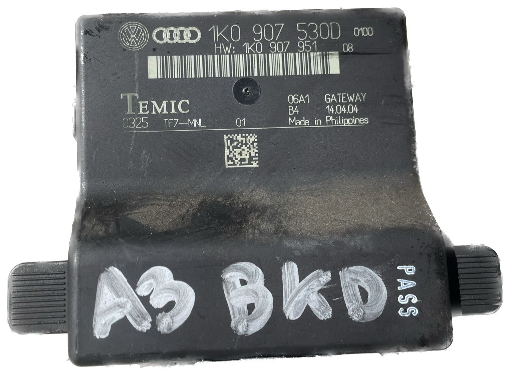 MODUL GATEWAY AUDI A3 8P AN 2008 2.0 DIESEL BKD COD. 1K0 907 530D Vw GOLF 5 SKODA
