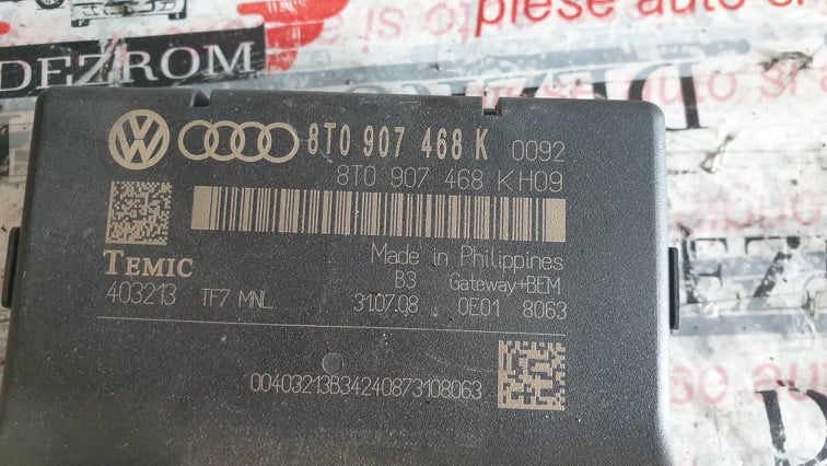 Modul gateway Audi A4 B8 2.7 TDI cod pie