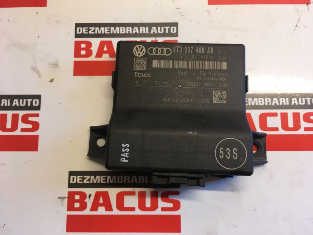 Modul gateway Audi A4 B8 cod: 8t0907468ab