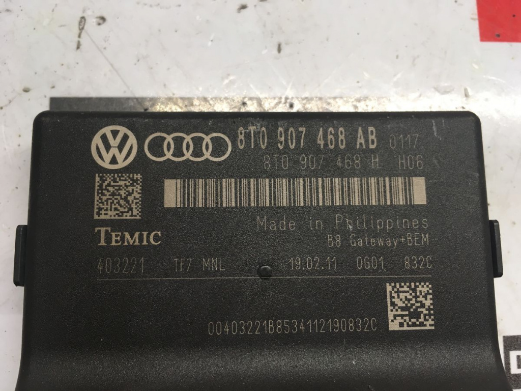 Modul gateway Audi A4 B8 cod: 8t0907468a