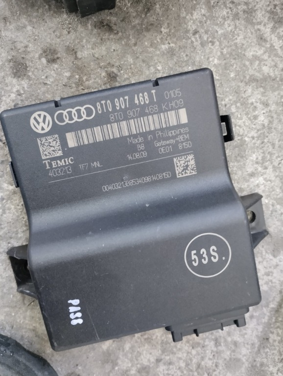 MODUL GATEWAY AUDI A4 B8 COD 8T0907468T