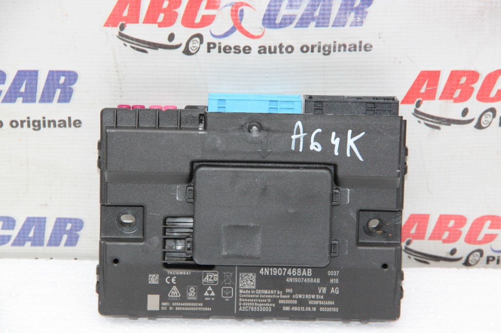 Modul gateway Audi A6 4K C8 2018-prezent cod: 4N1907468AB