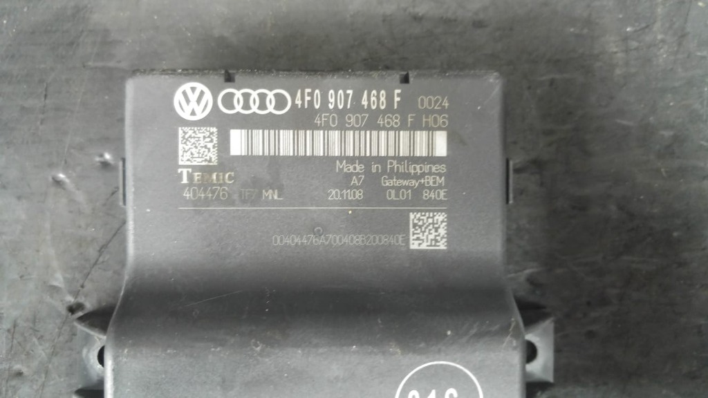 Modul gateway audi a6 c6 4f 4f0907468f