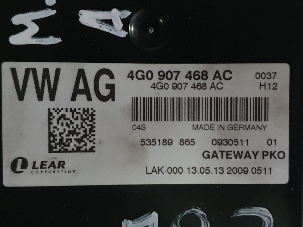 Modul gateway Audi A6 C7 2.0 d CGL 2013
