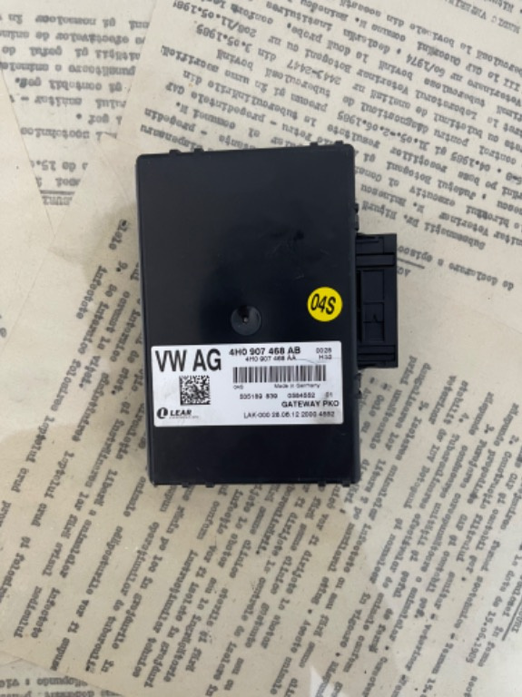 Modul Gateway Audi A8 4H D4 3.0tdi 2011-2017 Cod 4H0907468AB