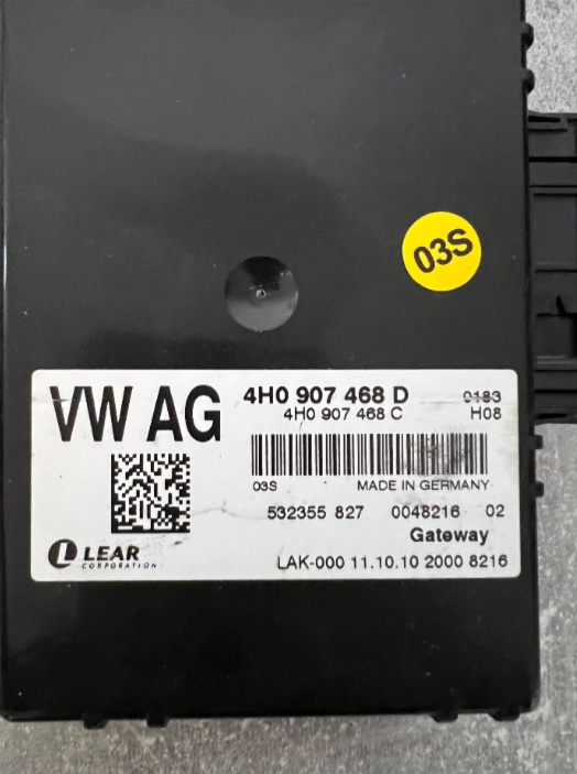 Modul gateway Audi A8 4H/D4 4H0907468D/4H0 907 468 D