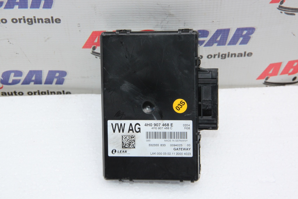 Modul gateway Audi A8 4H D4 cod: 4H0907468E model 2014