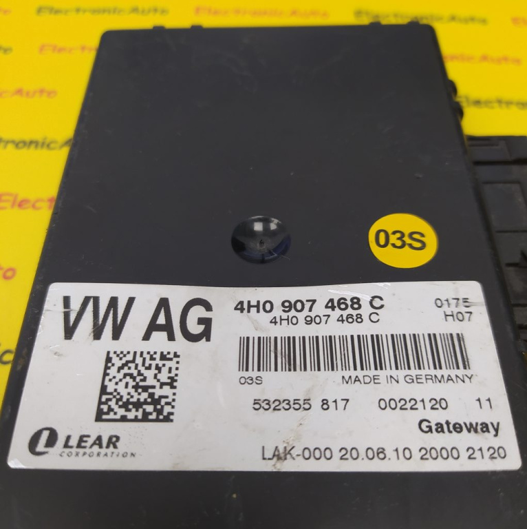 Modul Gateway Audi A8, 4H0907468C, 4H090