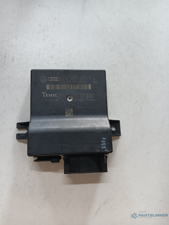 Modul gateway AUDI A8 II 4E2, 4E8 2002 - 2010 4f0907468e