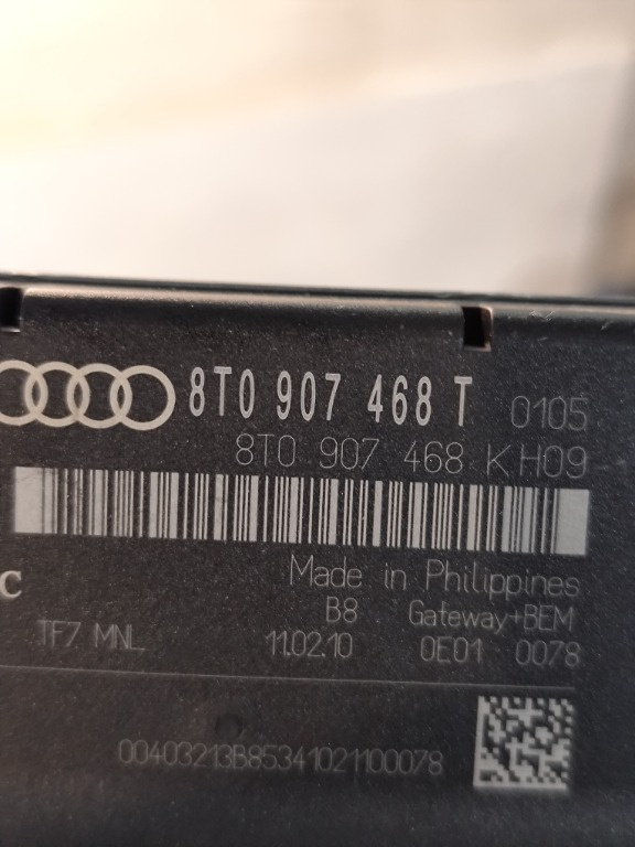 Modul gateway Cod: 8T0907468T Audi A5 3.