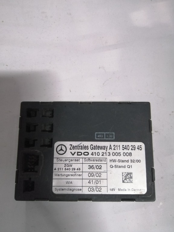 Modul gateway Mercedes E-Class W211, A2115402945