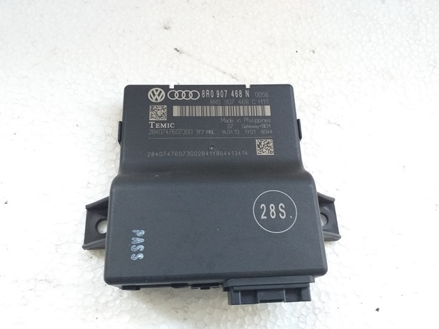 Modul Gateway modul control modul can Modul Gateway 8R0907468N D241L2 8R0907468N Audi A5 8T [facelift] [2011 - 2016] Cabriolet 2.0 TDI MT (177 hp) S-Line 8F7 COD culoare LZ9Y