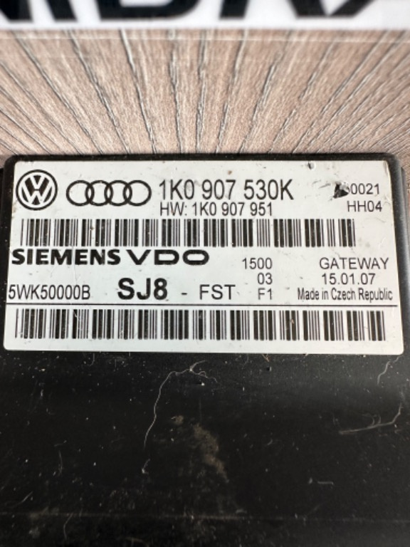 Modul gateway VW cod 1K0 907 530K / 1K09
