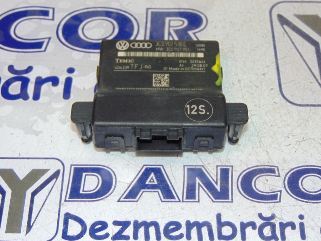 MODUL GATEWAY VW PASSAT B6 AN 2005/2010 COD 3C0907530E / 3C0907951
