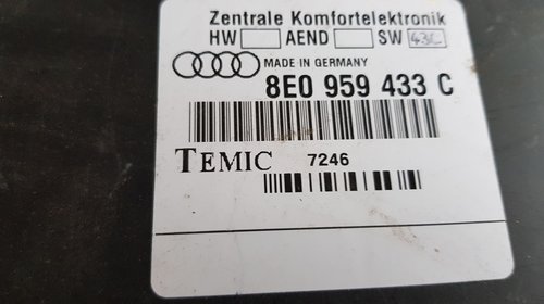 MODUL INCHIDERE CENTRALIZATA AUDI A4 B7 8E0959433C