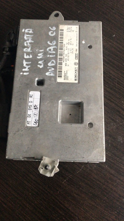 Modul interfață MMI Audi A6 C6 cod 4E0035729