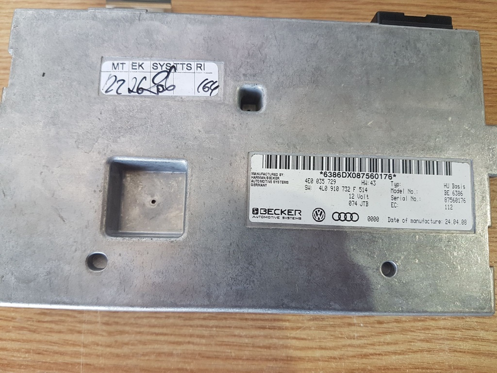 Modul interfata mmi 4e0035729 4l0910732f