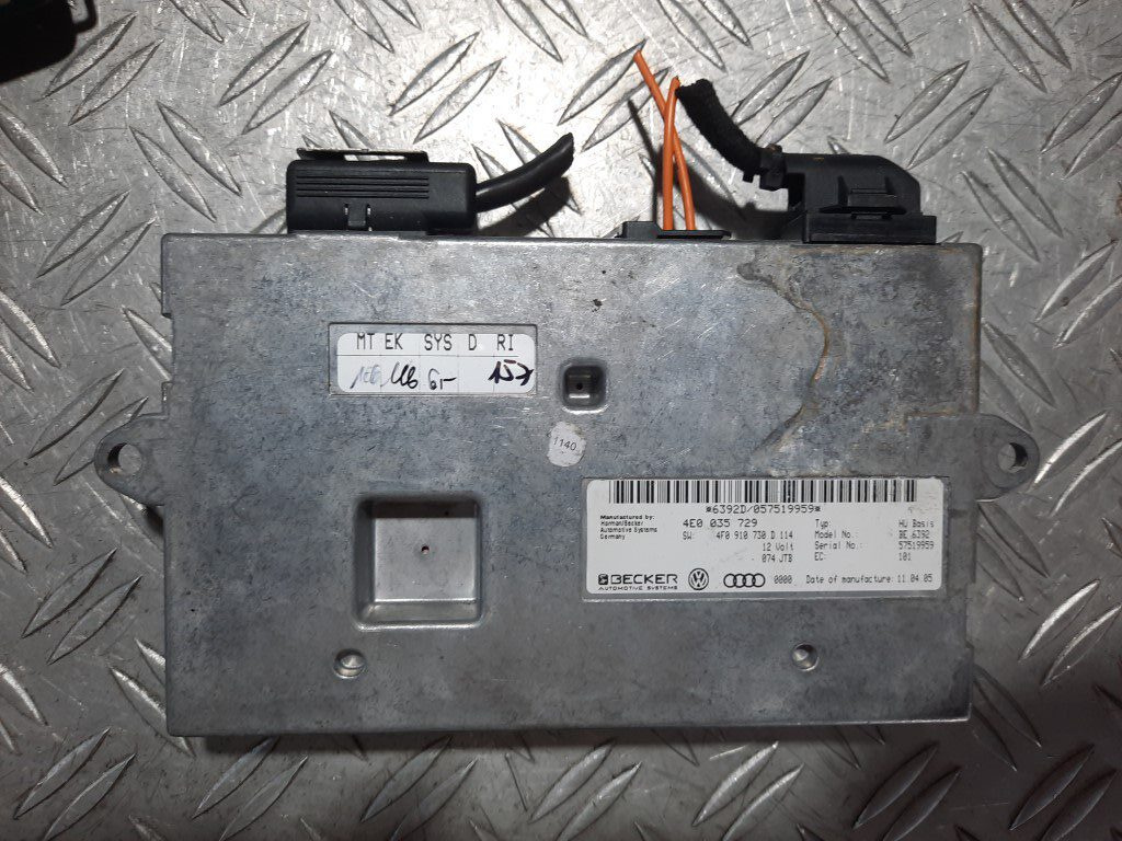 Modul interfata MMI Audi A6 cod 4E003572