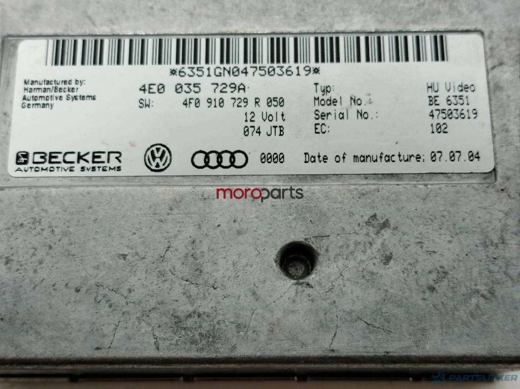 Modul interfata MMI AUDI A6 III Avant (4