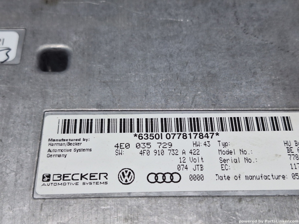 Modul interfata MMI AUDI A6 III Avant (4