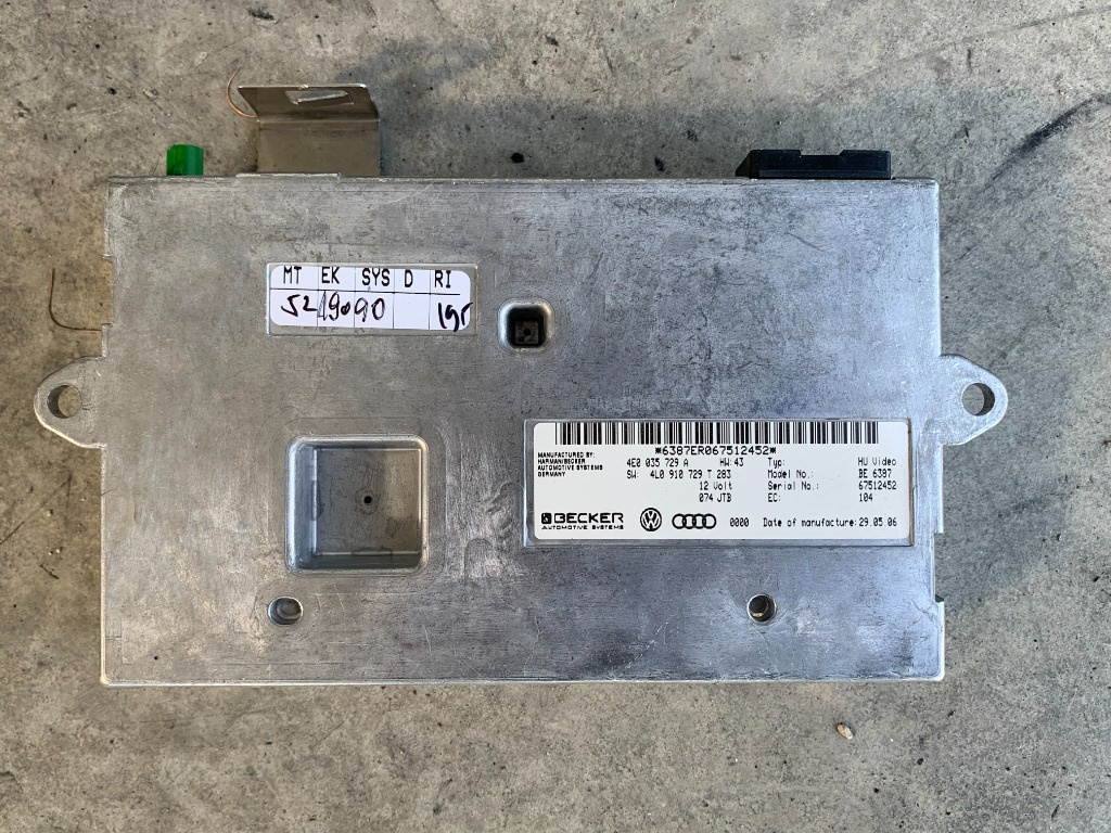 Modul interfata MMi Audi cod 4E0035729A