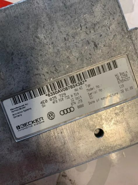 Modul interfata MMI cu codul original 4E0035729 pentru Audi