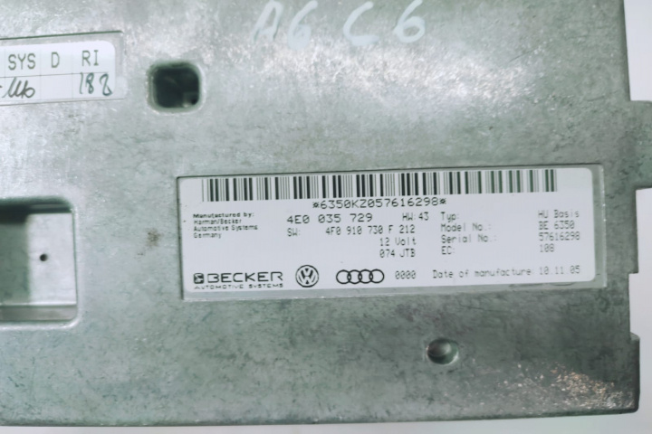 Modul interfata navigatie mmi 4e0035729 