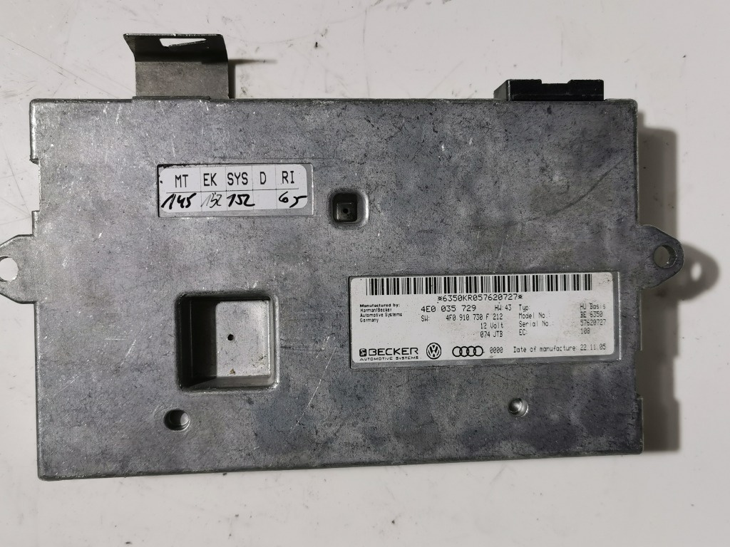 Modul interfata navigatie mmi 4e0035729 4f0910730f