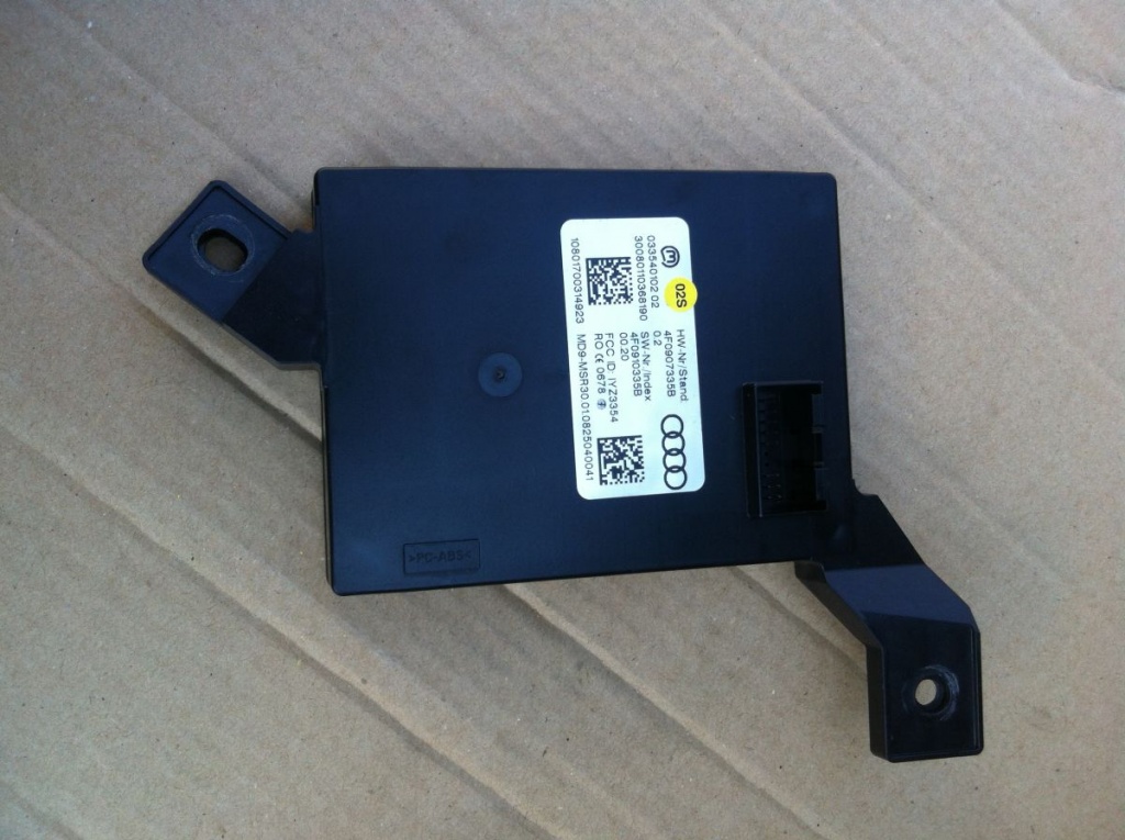 Modul kessy Audi A6 4F cod 4F0907335B